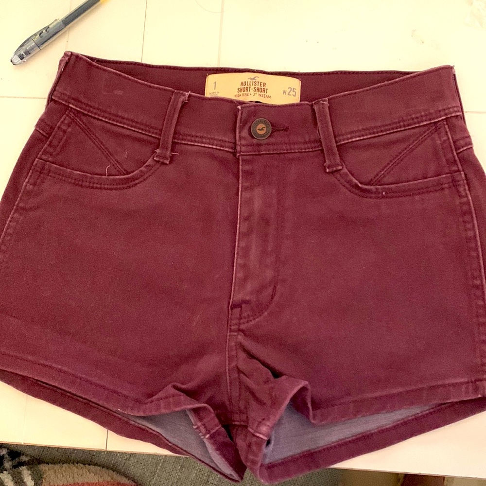 Hollister short shorts NWOT